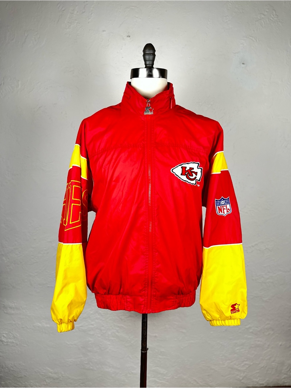 Men’s NFL Kansas City Chiefs windbreaker Jacket Men's L